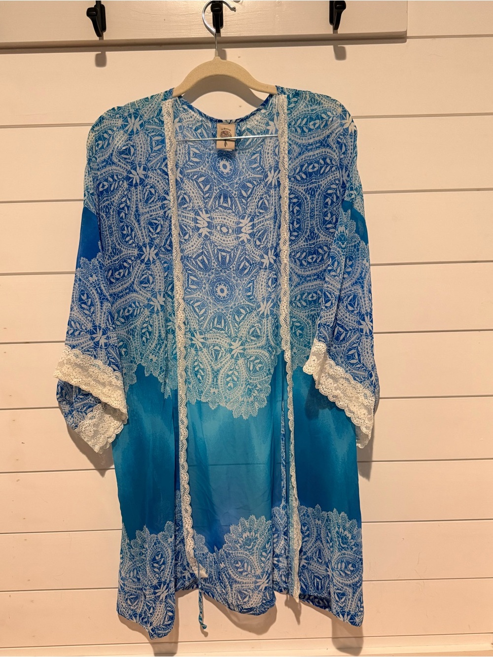 In Bloom by Jonquil Kimono Robe Boho Lace Fairy S/M - Picture 2 of 7